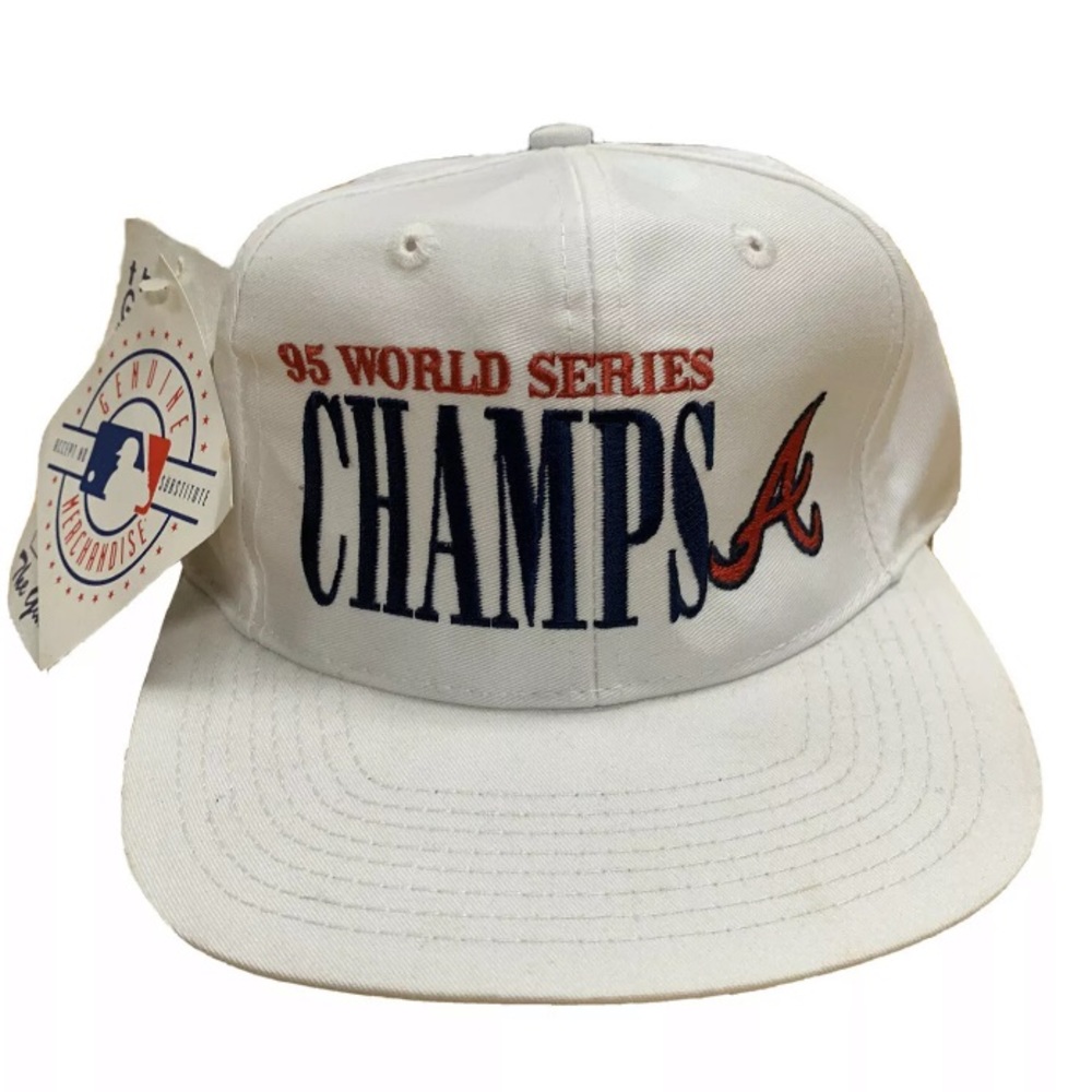 Vintage 1995 World Series Atlanta braves SnapBack